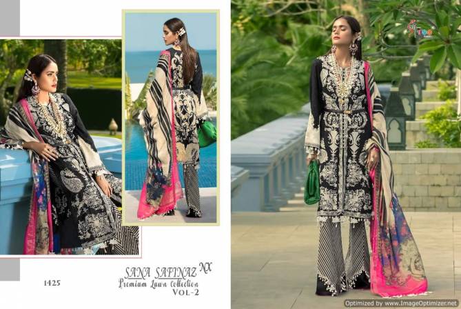 Shree Sana Safinaz Premium Lawn Collection 2 Nx Festive Wear Pakistani Salwar Kameez